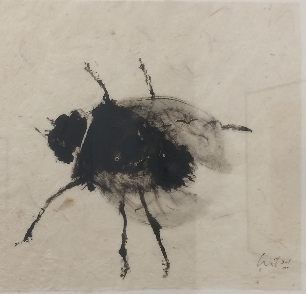 Patineuse, Encre sur papier Xuan, 24 × 25 cm, 2010