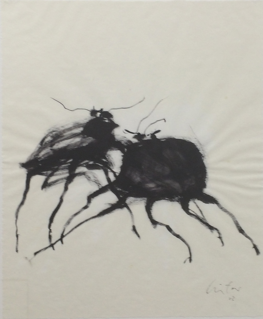 La parade n°3, Encre, 30 × 21 cm, 2003
