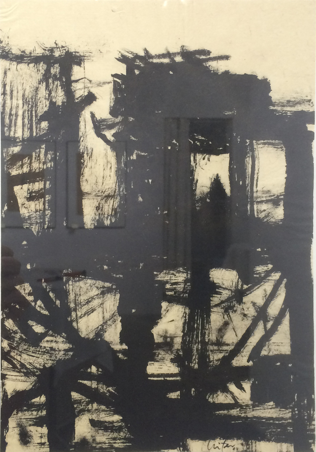 La ville n°5, Encre, 30 × 21 cm, 2004