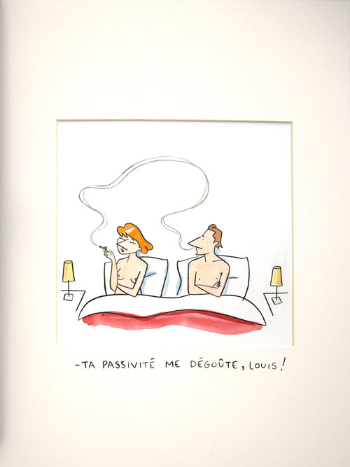 Passivité, 30 × 21 cm, 2013
