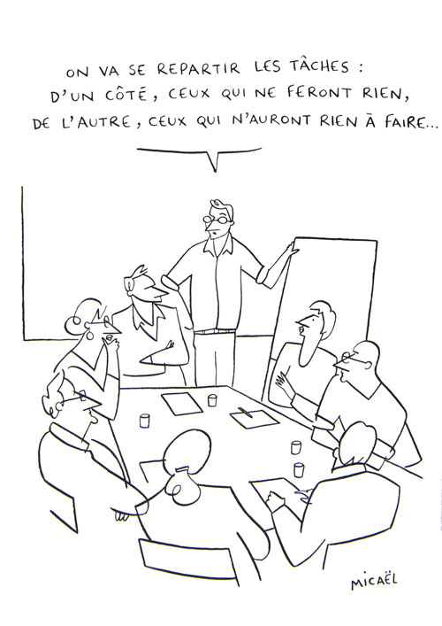 Les tâches, Encre de Chine, 30 × 21 cm, 2013