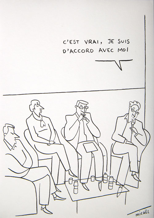 C'est vrai, Encre de Chine, 30 × 21 cm, 2013