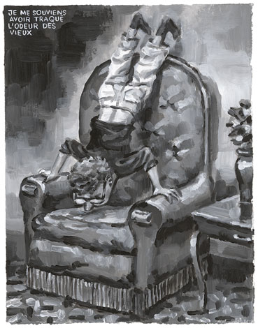 Odeur, Gouache sur papier Canson, 30 × 21 cm, 2014