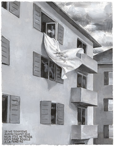 Souillures, Gouache sur papier Canson, 30 × 21 cm, 2014