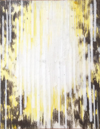 Image d'une oeuvre à la craie grasse sur acétate et sur papier par l'artiste espagnole Paz Boïra qui expose à la galerie RichterBuxtorf en septembre-octobre 2018